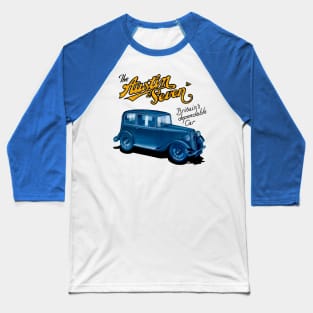 The Classic Austin Seven Vintage Car Baseball T-Shirt